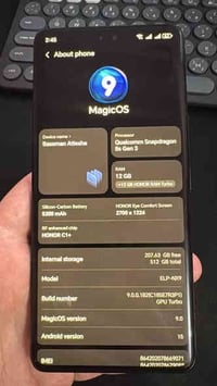 هونور 200 برو • ٥١٢ • رام ١٢+١٢