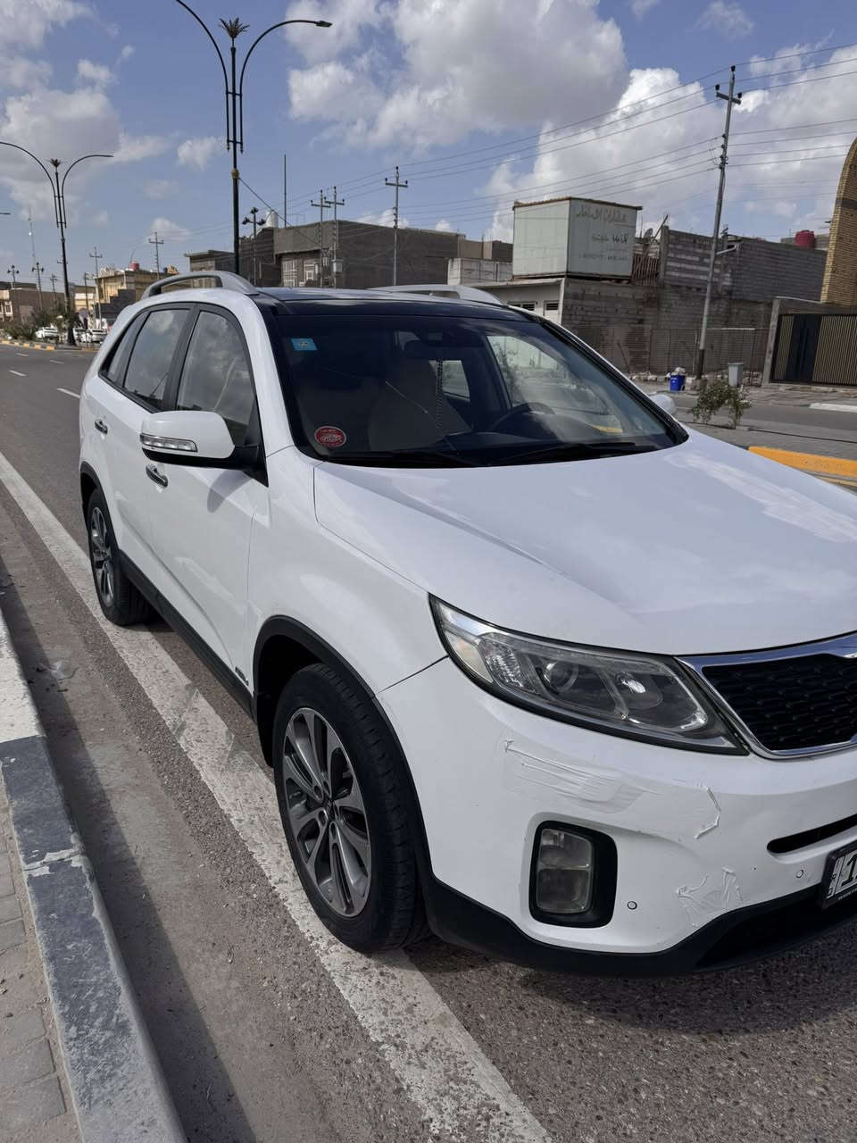 السلام عليكم سورنتو 2014 كويتي 6 سلندر  كفاله ماعده بارد شبر بل جاملق الامامي رقم بغداد جديد فول مواصفات  
السعر 180$ وبيها مجال 
***********
