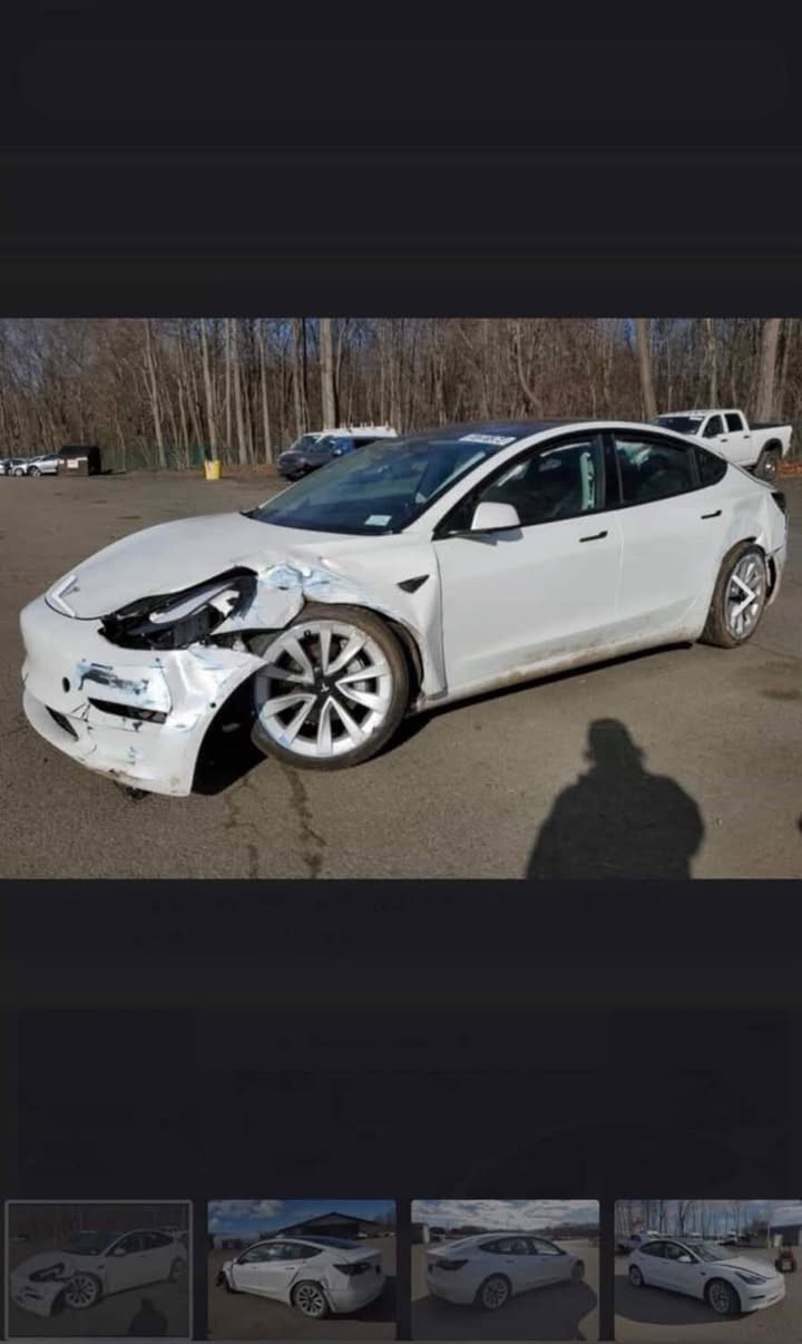 السلام عليكم
تسلا مودل 3 

2022 Dul Motor

( السياره واكف التحديث على 75% متحدث )

والتحديث. عل قديم ماكو لغه عربي فقط انكليزي 

السياره اونلاين

مربوطه عل تطبيق الاحمر 

معروفه مواصفات التسلا  

ضرر السياره ( جاملغ السايق مبدل + بنيد مبدل + جاملغ خلف السايق مصبوغ + جاملغ خلف ال الراكب معدل بارد )

السياره ماشيه 90 الف كيلو

السعر : 168 او مراوس مع تسلا تك او دبل رقم اربيل حصراً


**إذا كنت صاحب هذا الإعلان وتريد حذفه لأي سبب، رجاءا أرسل رسالة إلى الدعم الفني**