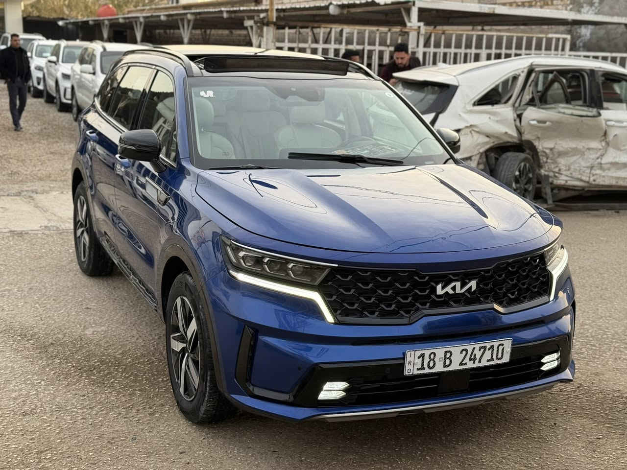 للبيع سورنتو ٢٠٢٢وارد حادثه مرفق فقط جاملغ 
محرك ٢٥٠٠ وبنراما. وبصمه كشنات جلد كهرباء ٧راكب لايت عدسات شاشه جبيره وكامره فول السياره السعر ٢١٠ورقه وبيها مجال 
***********مكاتي الحله وباسمي
