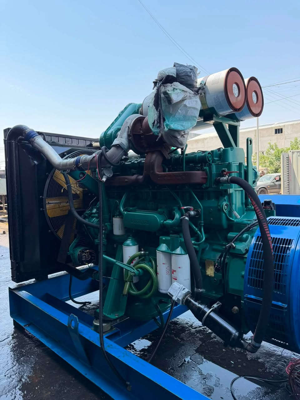 VOLVO 1631
500KVA
Zero hours 
***********
***********
