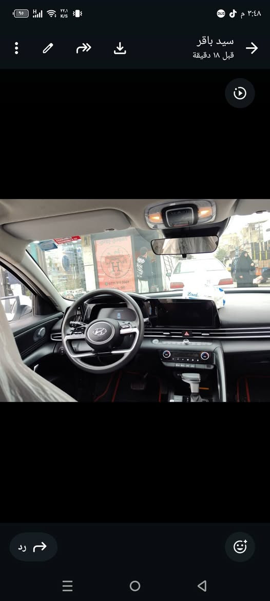 السلام عليكم النترا وارد كندي موديل 24 حادث جاملق خشم البنيد سعر 145 رقم الهاتف ***********
