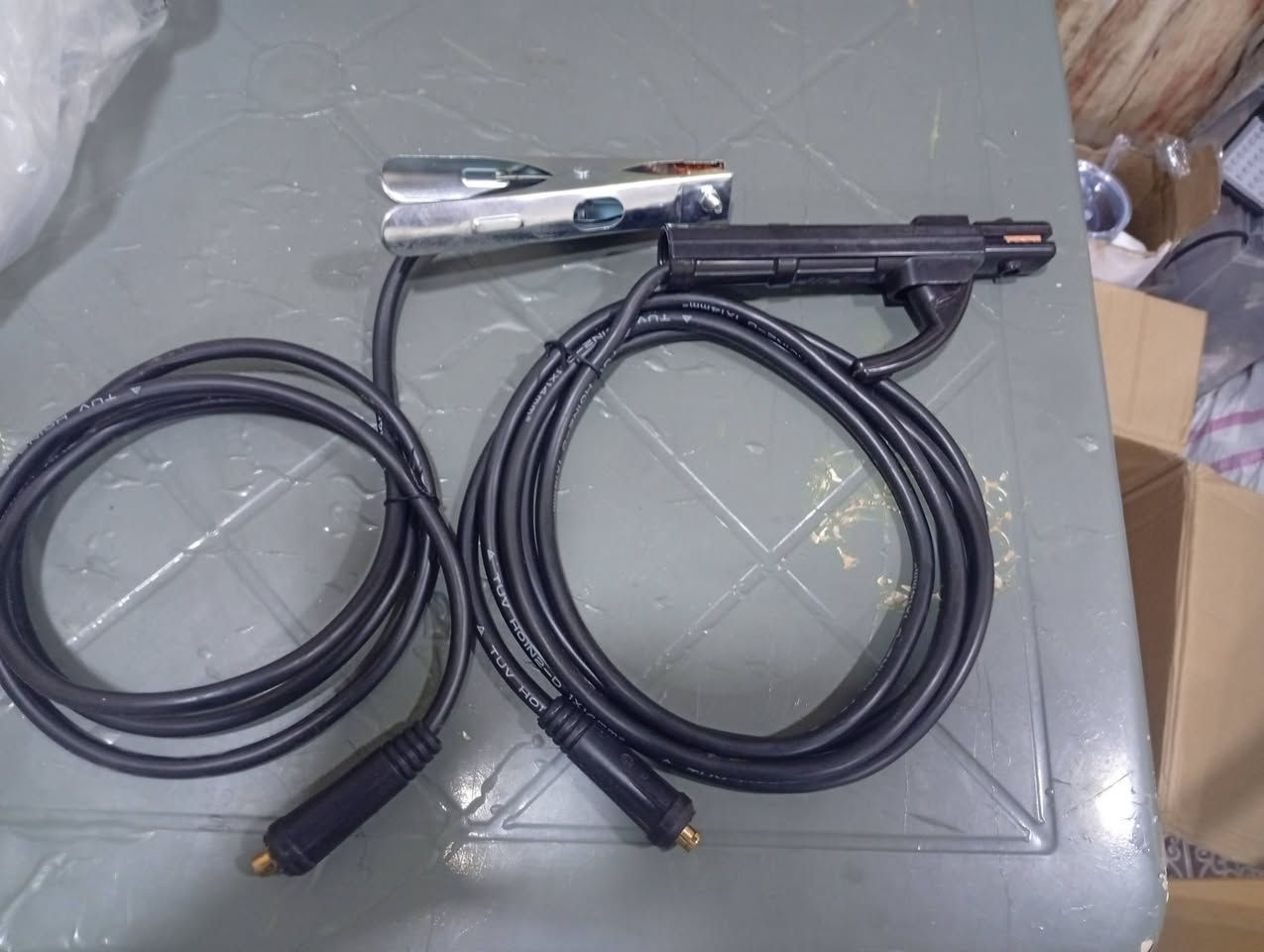 مكينة لحيم طك كارتون جديده ومفحوصه الحديثه 2 في1 مك و ولدن قوه 250 حديد بس ب125 مع التوصيل على اول تم بالعافيه واتساب ***********
