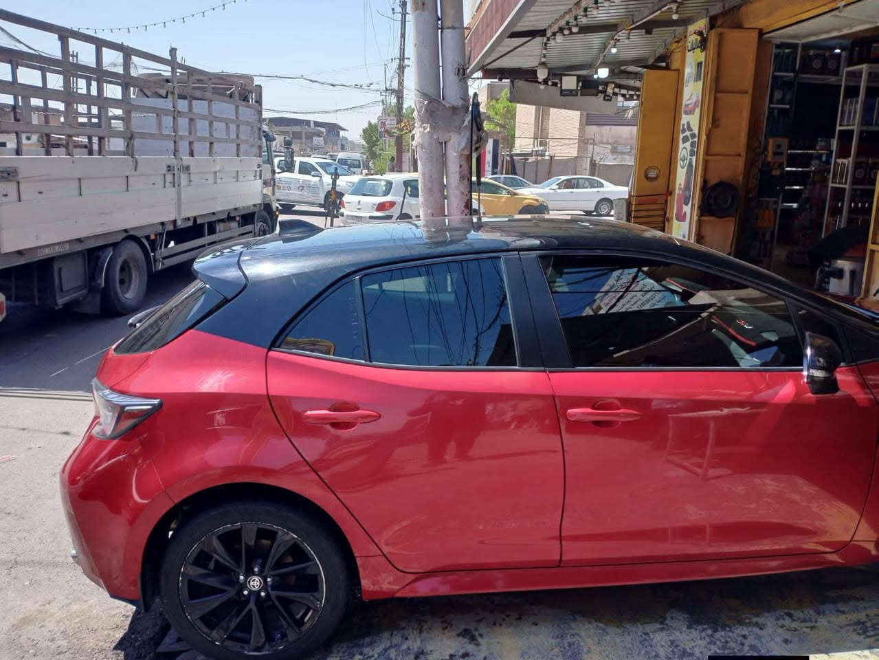 كورلا
‏سلام عليكم  🚘
‏تيوتا كورلا هاج باك موديل . 2022. Sxeللبيع 
‏مواصفات .
‏_5راكب  السياره ماشيه 95
‏مكينه 2000 الاقتصاديه 
‏_ويل كروم اسود 
‏_شاشه كبيره تدعم الكار بلي والاندرويد 
‏_منافذ يو اس بي 
‏_مانع انزلاق
‏__كامره وفو HD
‏_رادار 
‏_تحديد مسار 
‏_كروز سرعه
‏_تنبيه نقاط عمياء 
‏_متحدث السيري الذكي 
‏_فول تحكم ستيرن 
‏_اشاير بل مري 
‏_3انضمه قياده سبورت و ايكو و عادي 
‏_ بصمه تشغيل 
‏_ بصمه ابواب ترحيبيه 
‏_لايتاد زنون مريح 
‏ _اوتو هوك 
‏_ اوتو لايت عالي يعني من يجي واحد بوجهك يطفي العالي وحده ويشتغل 
‏_سبايدرات 
‏_ تبريد انجماد
‏8 نوزل
‏كير:10 نمر 
‏ماشيه  95
‏شفتات ستيرن 
‏لد نهاري 
‏8 نوزل
‏كير:10 نمر 
‏رادارات امامي 
‏شفتات ستيرن 
‏بصمة
‏السياره بدون شاصي
‏قيادة ذاتية 
‏توقف ذاتي 
‏تحديد مسار 
‏لد نهاري 
‏اوتو هولد
‏شاشه كامره تحكمات ستيرن
‏سبايدر جنطه وشفقه خلفيه بلاد وباقي المواصفات معروفه
‏كير مكينه صدر كله جديد 
‏رقم بغداد دولي جديد هزه جديده باسمي ج
‏كير مكينه صدر كله جديد 
‏رقم بغداد دولي جديد هزه جديده باسمي 
‏, ***********
105 سعر المحاويل, بابل

