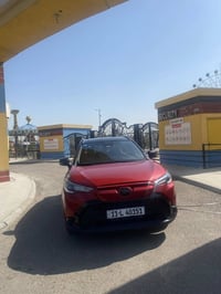 كورلا كروس موديل 2023 وارد امريكي  الحادث جاملغ وبنيد وموجوده صور الحا...