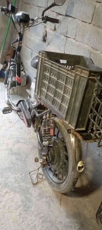 بايسكل كهربائي • بطاريات جديدة • شغال