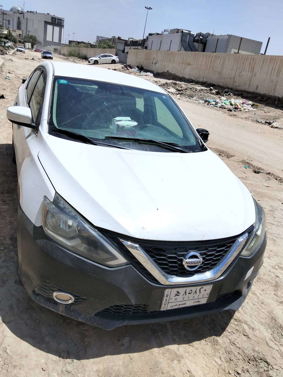 نيسان سنترة 2018 رقم بغداد 
حادث جاملغ وبنيد نفسهن بدون داخل 
سيارة مكانه حلة مركز مدينة ***********
السعر 97 وبيه مجال

