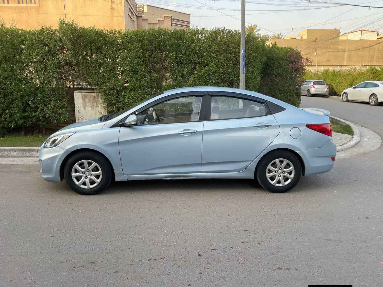 ***********
جديده  ونظيفه
اكسنت ٢٠١٢خليجي 
محرك ١٦٠٠ دوش
 سيارة نظيفة وجاهزه 
بيها ٣ قطع صبغ 
بدون دواخل 
غرفتها جديده  كلش 
كير محرك  خير من الله 
شاشه  كامره 
اشاير بالمري 
تحكمات ستيرن 
تخم تاير  وباتري جدد
صدر امامي  خلفي جديد 
ترايها كلش ناعم ونشطه  سياره  خير من الله 
تبريد  ثلج 
بجم  زنون 
بغداد  شرط التحويل 
السعر 50 ورقة اتصال فقط  نكلف بلنشر 
  للاستفسار أكثر الاتصال على الرقم الاتي
***********
