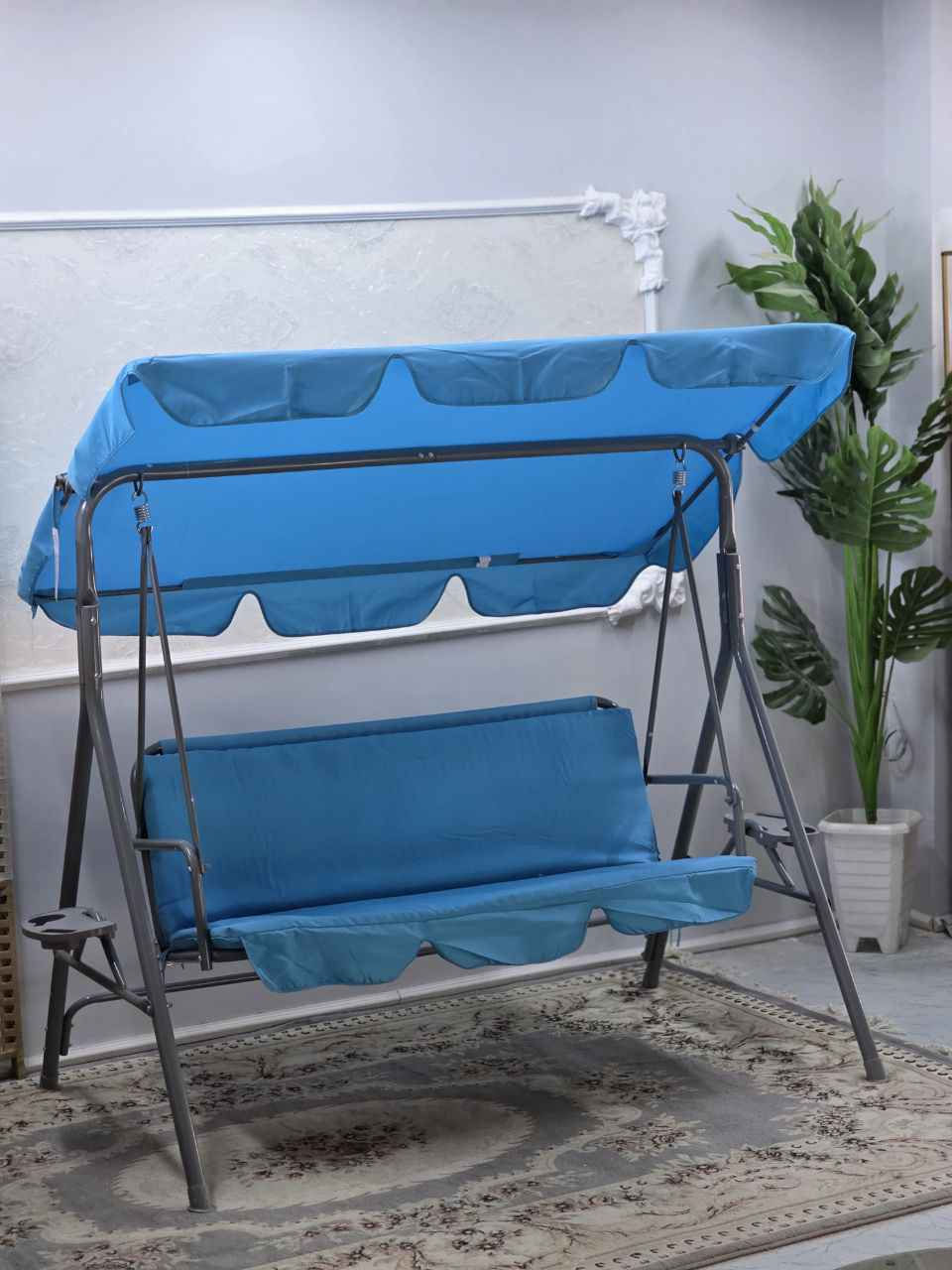 🔥 مرجوحة ٣ نفر – حديد درجة أولى 🔥
قوية • ثابتة • تتحمل أوزان 💪
مثالية للحديقة 🌳
مثالية للسطح 🏠
حتى للمزارع والاستراحات 👌
📏 الطول: ١٦٥ سم
✔️ هيكل حديد درجة أولى
✔️ تحمل عالي وثبات ممتاز
✔️ جلسة مريحة للعائل بغداد, العراق


**إذا كنت صاحب هذا الإعلان وتريد حذفه لأي سبب، رجاءا أرسل رسالة إلى الدعم الفني**