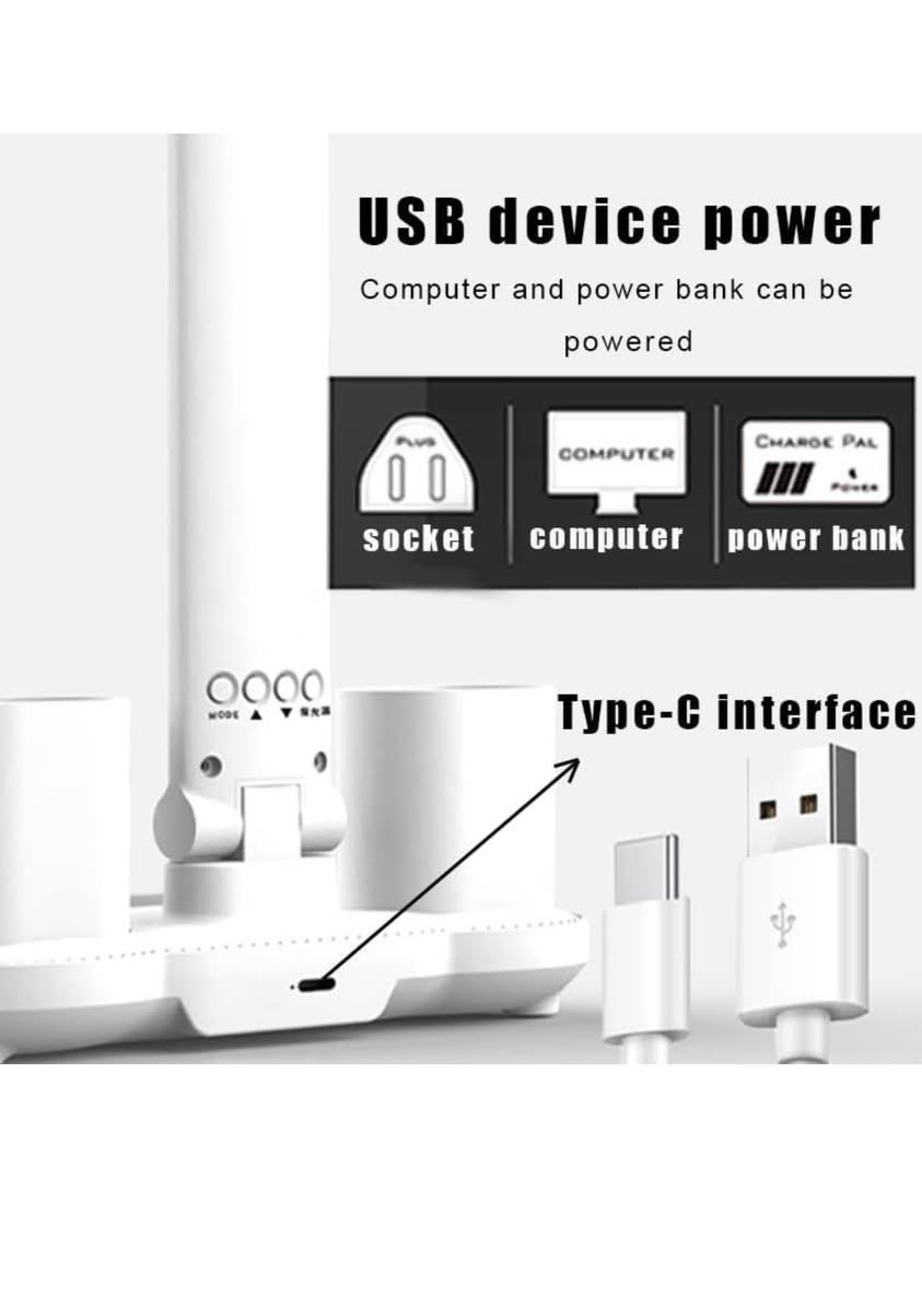التيبلام الذكي المميز والترند 🤩⚡️🤖
مواصفات المنتج 👇🏻👇🏻
✅يعمل على الشحن بالكامل مع كيبل USB Type-C
✅ شاشه رقميه لمعرفه الوقت والتاريخ ودرجه الحراره
✅ مروحه بثلاث سرعات تعمل باللمس
✅ 4شمعات اضاءه و3 الوان(شمسي/ثلجي/اوف وايت)
✅ التحكم بشدة الاضاءة عن طريق اللمس
✅ محفظه اقلام 
✅ ستاند هاتف 
✅قابل للطي والحفظ وسهل الحمل

⭕️ السعر 19 الف والتوصيل مجاني⭕️
للطلب على الخاص او واتساب ***********
#تيبل_لامب #تيبللامب #مكتب #مكتبتي #مكتبي #اناره البصرة, العراق
