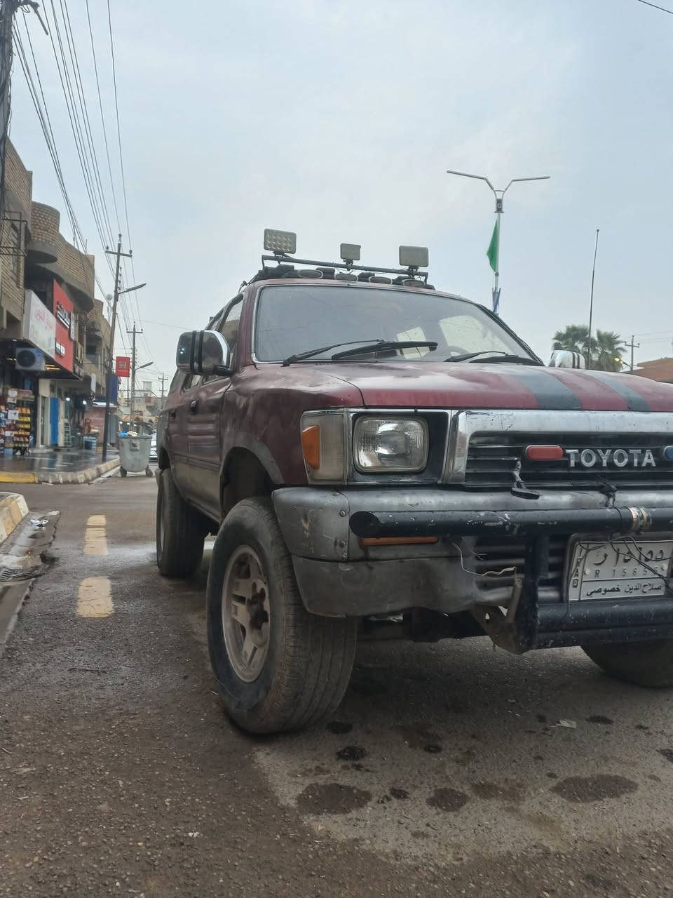 لاندكروزر فوررنر موديل ٩٠رقم صلاح الدين ٣٣وبيهه مجال ***********

