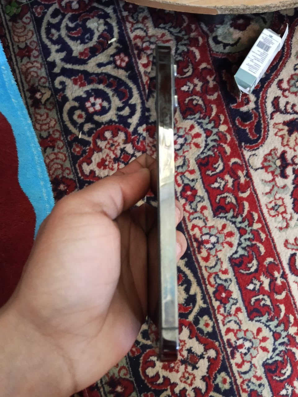 ايفون ١٣ برو ماكس الجهاز مكفول وتر بروف الجهاز بطاريته ٨٦ دبل شريحه شرق اوسط السعر ٧٥٠ قفل المكان الشاميه
***********
