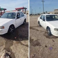 سياره كيا كابتال ٩٤ كير ومحرك خير من الله مكفولات رقم ديالى سنويه ساقط...