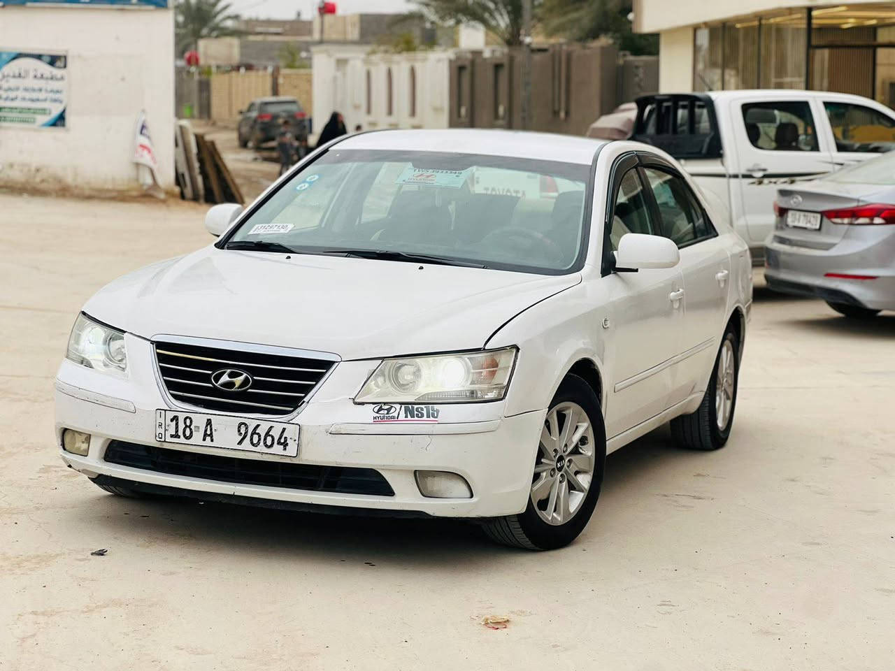 سلام عليكم سوناته موديل 2009 سياره وارد كوري بيه صبغ حزام بدون ضربه وكص سياره جاهزه مجهزه كير مكينه حداديه تبريد سياره جديده مال جناي مكان سياره بابل الستفسار ***********
