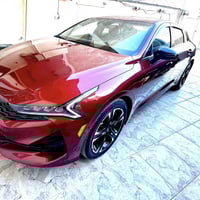 للبيع k5 2022 جيتي لاين سيارة جديدة بمعنى الكلمة والصور الحادث بالمنشو...