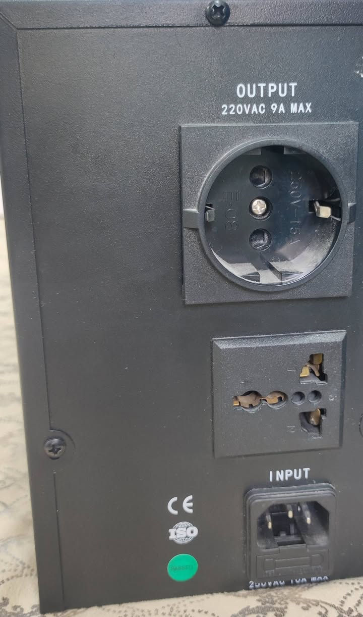 السلام عليكم
UPS 1500V/A MEDAL POWER 
يحتاج تبديل بطاريات 
السعر 20 الف 
مكاني بغداد 
(توصيل ما عندي)


**إذا كنت صاحب هذا الإعلان وتريد حذفه لأي سبب، رجاءا أرسل رسالة إلى الدعم الفني**