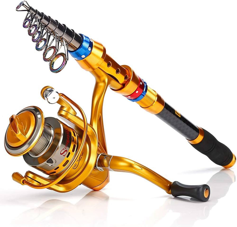 مجموعة صنارة صيد تلسكوبية من ألياف الكربون مع بكرة صيد دوارة 14 BB، لون ذهبي (مشابهة للمنتج في الصورة والذي يحمل علامة Supertrip AF5000).
سعر 30


**إذا كنت صاحب هذا الإعلان وتريد حذفه لأي سبب، رجاءا أرسل رسالة إلى الدعم الفني**