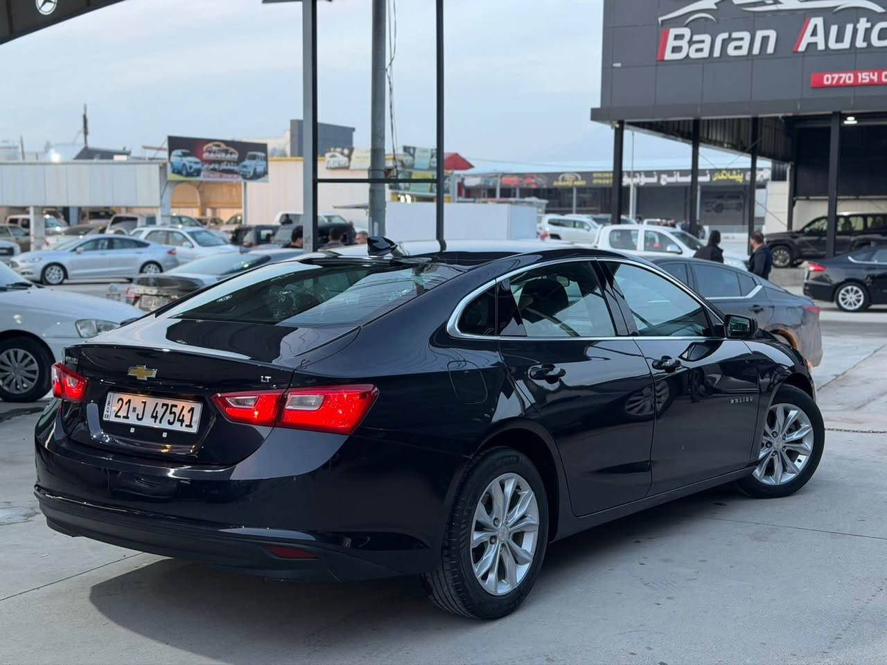 سلاو لة هةموو هاوريان 
ماليبو موديل ٢٠٢٣مواسفات ltبي بوياخ بي گوراو دةعاميش بة شةرت يةك پةلة pdrبة جةملخي پيشةوة لاي سايةقةوبي ئةوي جةملخةكةش كرابيتةوة سةياركة لوك لوكة گير مةكينة هةمووي بة شةرت مواسفات رادار٣٦٠پلة شاشة كاميرا شةخال بةسمة ئوتو ستوپ بريك بةصمة سوكان ڤوليم تحديد سرعة كومةلي مواسفاتي تر  شوين سليماني تةنها فروشتنة رةقةم سليمانية بةناوي خومانةوية تحويل وكالة بة شةرت سعري ١٢٩ گةلاو مجاليكي برايانة *********** السليمانية, العراق
