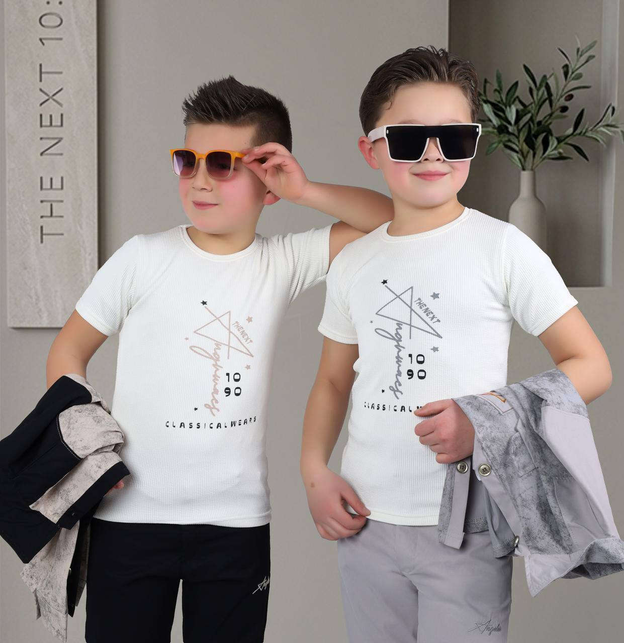 جمله فقط جمله فقط 
تم بعون الله افتتاح موسم الصيفي😍❤️  طقم ولادي الدرجه
قياس 6/12   السعر 180
العنوان ذي قار الشطره 
يوجد توصيل جميع المحافظات
التواصل وأنساب  ***********
