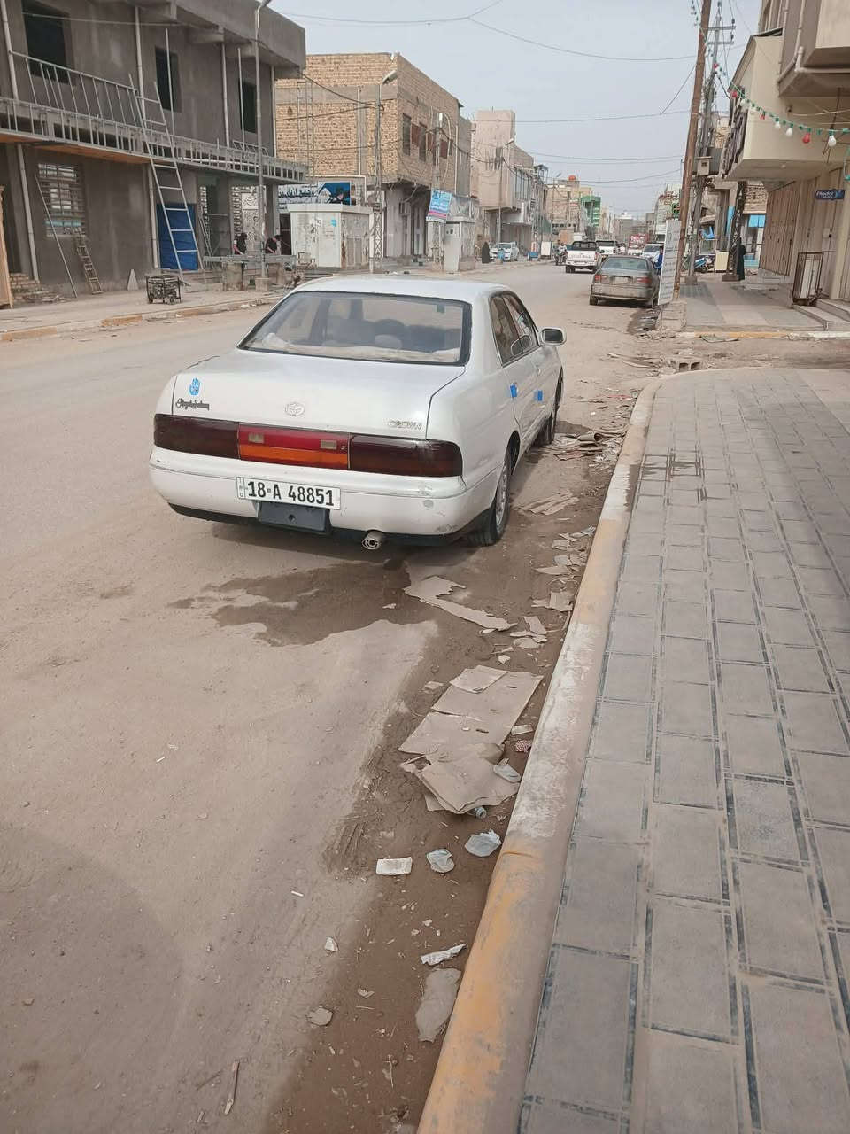 سلام عليكم بطه متصل مديل 93  رقم انكليزي بابل سنويه له 28 كير محرك تخم تاير باتري كهربايات  مصبوغه جماليه السعر 50 العنوان السماوه قضاء الرميثه ***********
