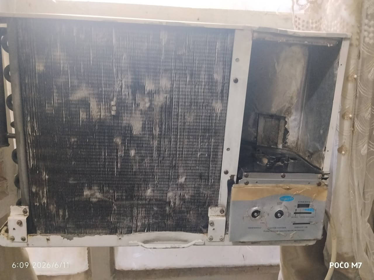 السلام عليكم 
عندي مكيف نوع WGS-240 سعودي اصلي ضمان الغاز مال الشركه  الماطرور ماله كدامك كنبريسرجديدناقصه فقط الغطه الداخلي فقط مثل مابين بل الصوره امامكم السعر قفل 350 الف
التواصل علي الرقم ‏‪+964 787 611 2777‬‏ موجود وتساب


**إذا كنت صاحب هذا الإعلان وتريد حذفه لأي سبب، رجاءا أرسل رسالة إلى الدعم الفني**