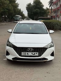 هونداي اكسنت 2021 وارد خليجي مواصفاتها  شاشه كبيره  سلايت  تحكمات ستير...