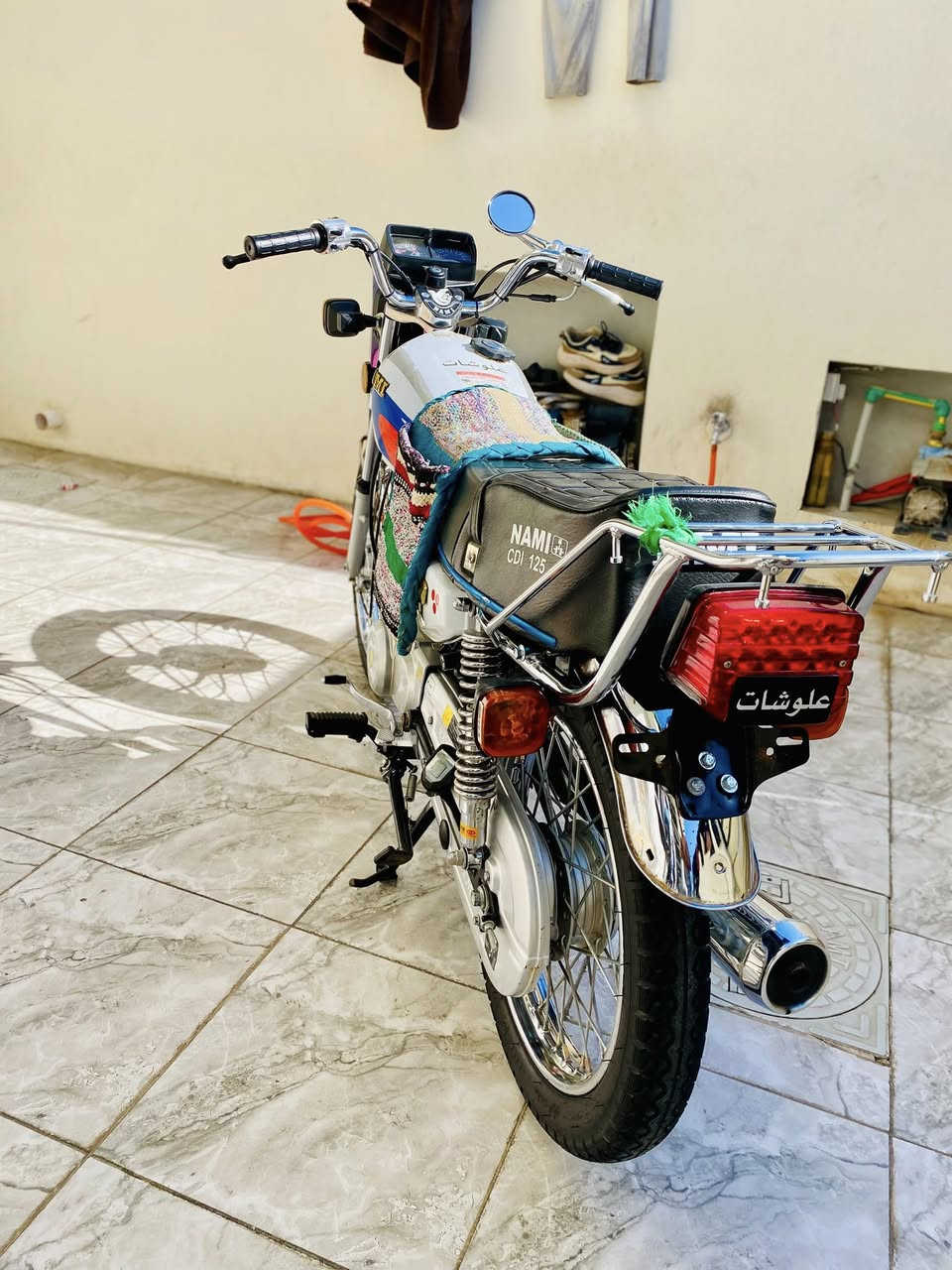 سلام عليكم دراجه نامه شلامجه شلامجه موديل 2025 بس شاصي متياز وباقي شلامجه نصبه فول واحد علا واحد وتصوير ظالمها سعر 900 $ مكاني حله رقم ***********￼
