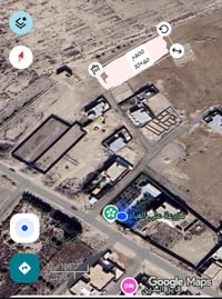 قطعه للبيع مساحة 400مً بالصخين مكانه كلش حلو وقريبه على شارع العام وقر...