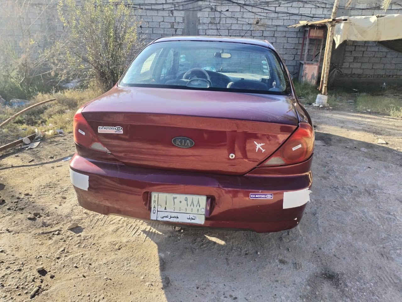 سلام عليكم
كيا سيفيا مديل 2002
رقم نجف
مكانها نجف
مكينه شد جديد مسكر 1600
كير خير من الله
كشرها شوفت عينك
تخم تاير جديد
باتري جديد
دواخلها يرادلها ترتيب
سماعات ومسجل شغالات
السعر 40 وبيها مجال

***********
