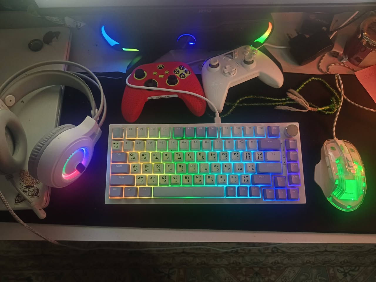 السلام عليكم 
حاسبه للبيع  فقط مع الملحقات
مابيع قطع حبايب
I5 1344f
 Rx7800xt 16g sapphire 2fan
M.2 1 tb
Psu 700w xigmatic
Ram 32 rgb t force
كيس شبيه ليان لي ٧ فان
Loving cool 240
B660 asustuf gaming plus WiFi
ماوس rgb
كيبورد gaming 
سماعه 
هتفون 
شاشه ٢٧ msi
الغراض كلهن نضيفات ١٠٠٪ شغل والعب
تجي تفحص براحتك وتقتنع يله تاخذهه

السعر المطلوب
 مليون و ٧٠٠ الف 
مكاني بغداد الحسينيه
***********
تحياتي للجميع
