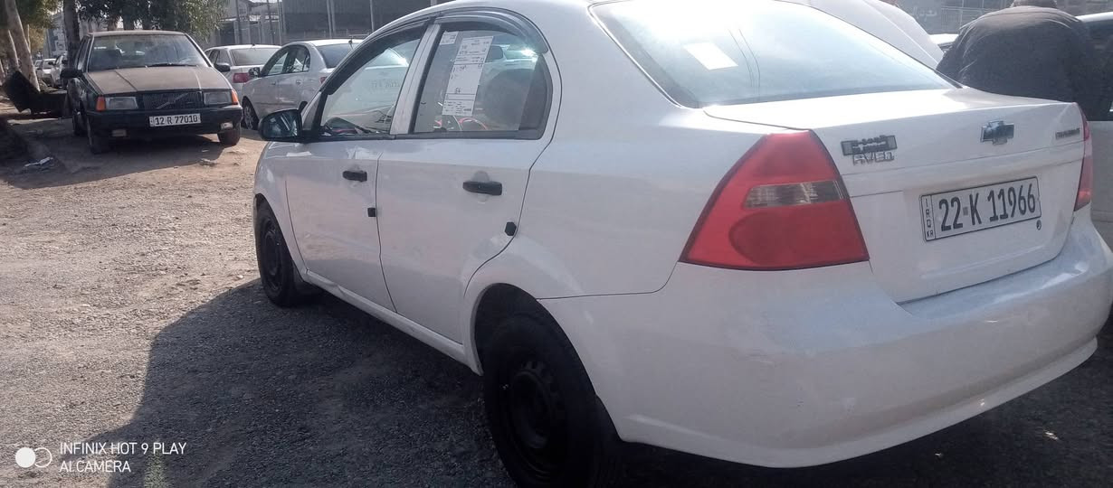 السلام عليكم 
آفيو 2009
كير اوتوماتيك شرط
محرك دبل كوري شرط
تبريد ثلج تدفئه شغال
طخم خلفي وامامي وتايرات كلو جديد
بدون دعم ولا دواخل 
تراي شرط طبه ، سياره جاهزه من كلشي 
سعر 62$ 
***********
