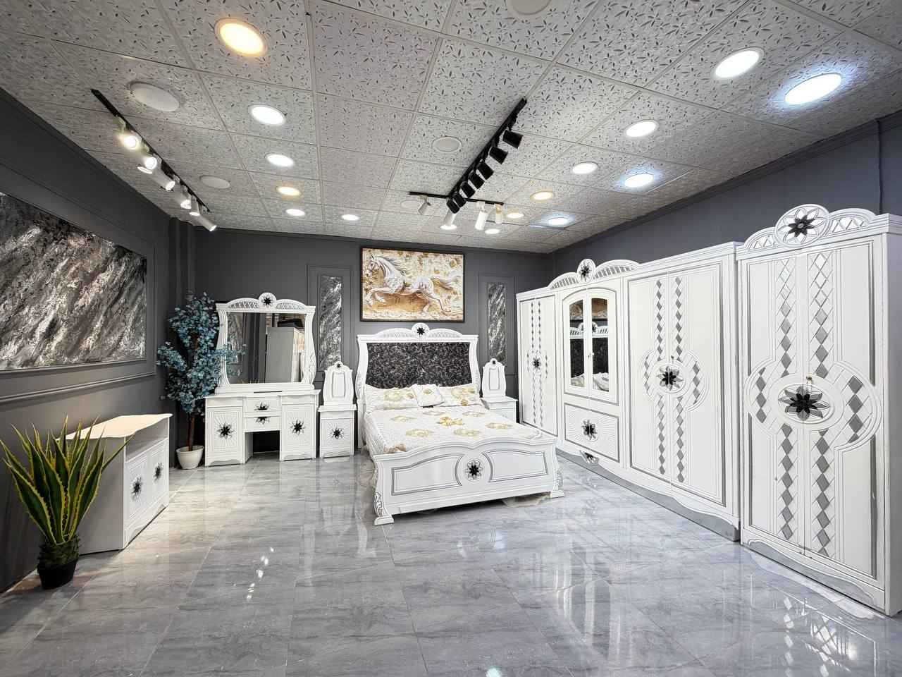 متوفر الان موديل جديد ..

غرفه نوم داخل معاكس خشب 3 ملم
خارج تحفير sns انديف 5 ملم

الصبغ حراري درجة اولى

6باب  متكونه من 9قطع

زاويه تصميم كنتوري بارتفاع الكنتور

السرير بلاويد اسود 6ارجل

قياس الكنتور ارتفاع 2.40 وعرض 3.20

النقل والشد مجاناً داخل بغداد 

يوجد توصيل الى جميع المحافضات وباسعار مناسبه
M المدائن, بابل


**إذا كنت صاحب هذا الإعلان وتريد حذفه لأي سبب، رجاءا أرسل رسالة إلى الدعم الفني**