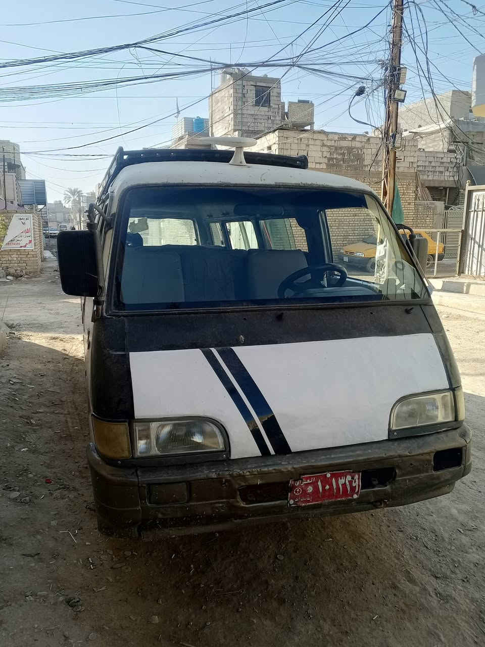 السلام عليكم كيا آسيا موديل 94رقم احمر مكينة لا تنقيص ولا تبخير باتري جديد  اتكفل سرقة وعشائر السعر 22 وبيهة مجال مكاني بغداد زعفرانية للاستفسار ***********
