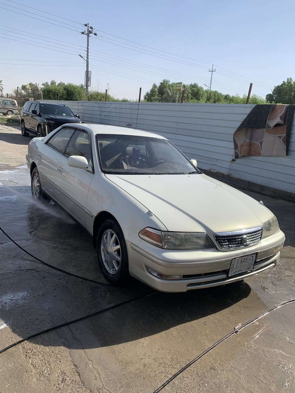 السلام عليكم مارك 97 مكفوله من كص ونقل وضربه والعيب الشرعي سنويه بأسمي السياره مكينه كير حداده كله جديد تبريد شغال تخم تاير جديد دشبول ايسر بلاد غرفة السياره جديده مكان السياره البصره أبي الخصيب .للأستفسار ***********.
