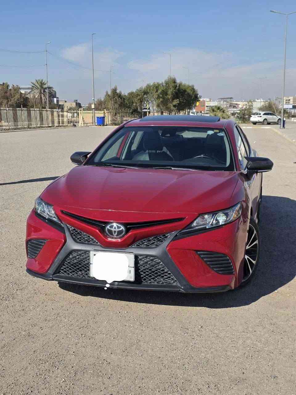 للبيع كامري SE Plus 2019 بلس ✅
وارد كندي 
رقم اربيل (السنوية مانافذة)
المحرك 2500 
عداد المسافة 87 MI 
المواصفات :
-فتحة وبصمة
-نقاط عمياء
-شحن لاسلكي
- شاشة كبيرة وكاميرا دوارة 
- كشنات جلد 
- رادار امامي وخلفي 
-تحديد مسار
- كشن كهرباء 
- بريك ذاتي 
-تدفئة كشنات 

السيارة داخلة كلين و هنا بالعراق صار بيها 3 مكانات بارد فقط وبدون صبغ
المكان الديوانية
السعر 185$ ورقة  
***********
***********

