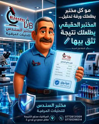 مختبر السندس • تحاليل مرضية • السكر التراكمي