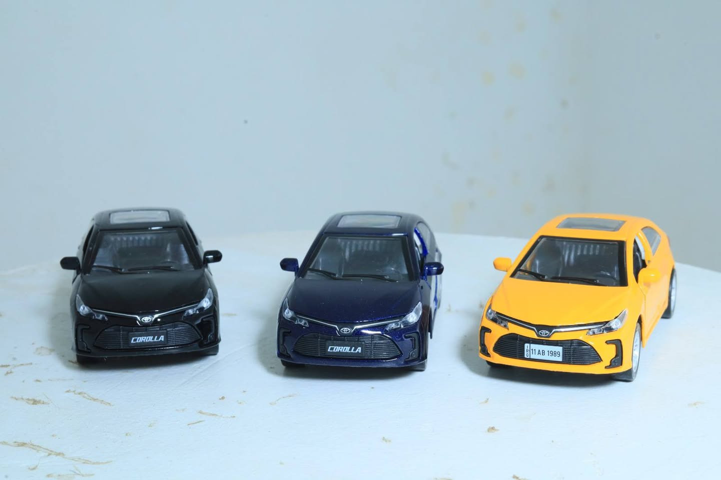 متوفر الان ☑️ 
Toyota Corolla 🚗

☑️ فتح بابين 👍 
☑️ صوت و نور 👍 
☑️ خامة معدن ممتازه 👍 
☑️ متوفره بثالث الوان ( اصفر و كحلي واسود)
☑️ متوفر شحن لجميع المحافظات 🚚📦 
☑️ الدفع عند الاستلام 👍 

(Y&M Dicast)🌹


**إذا كنت صاحب هذا الإعلان وتريد حذفه لأي سبب، رجاءا أرسل رسالة إلى الدعم الفني**