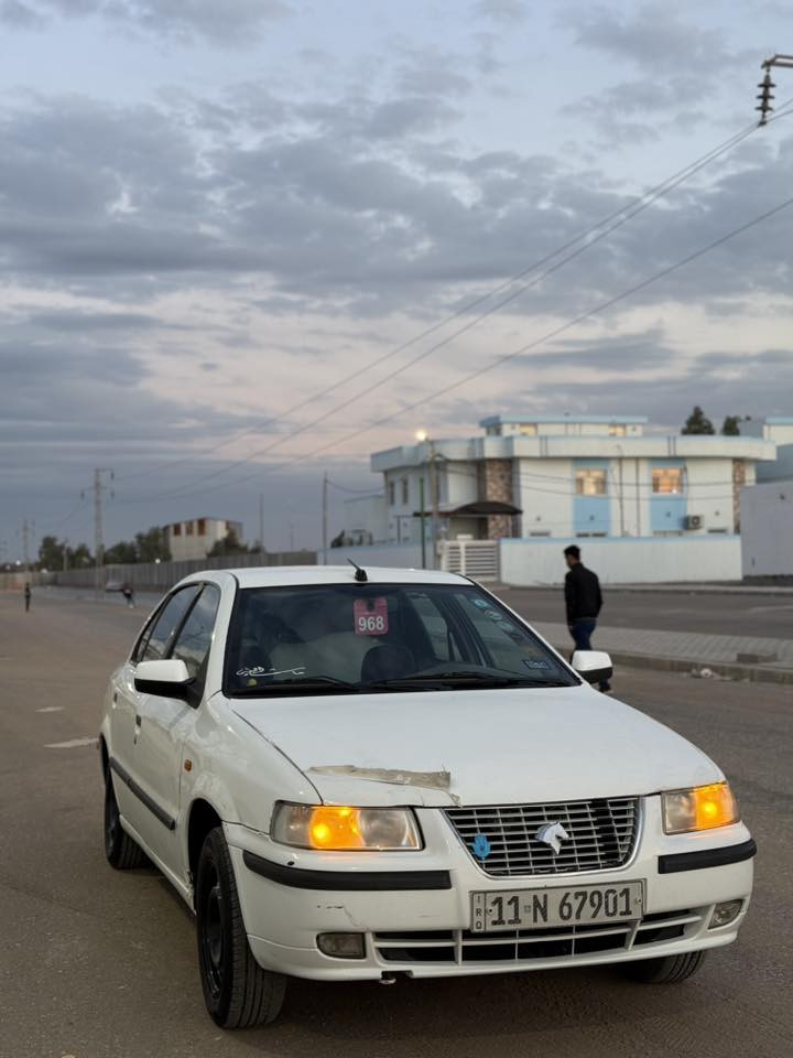 سلام عليكم
سمند موديل 2012 
رقم بغداد الدولي 
مكينه وگير جدد كفاله 
حداديه جديده 
تخم تاير جديد 
شاشه اندرويد 
گلج طبي 
عالي زنون 
السياره خير من الله مال جناي 
للاستفسار رقم ***********
