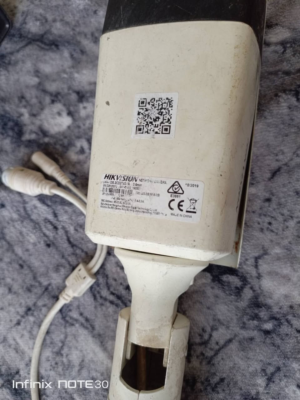 كاميرات هاك فيجن... ٣ ميكا ايبي شغال شرط ٤ قطع 
٥٠ الف مع توصيل


**إذا كنت صاحب هذا الإعلان وتريد حذفه لأي سبب، رجاءا أرسل رسالة إلى الدعم الفني**