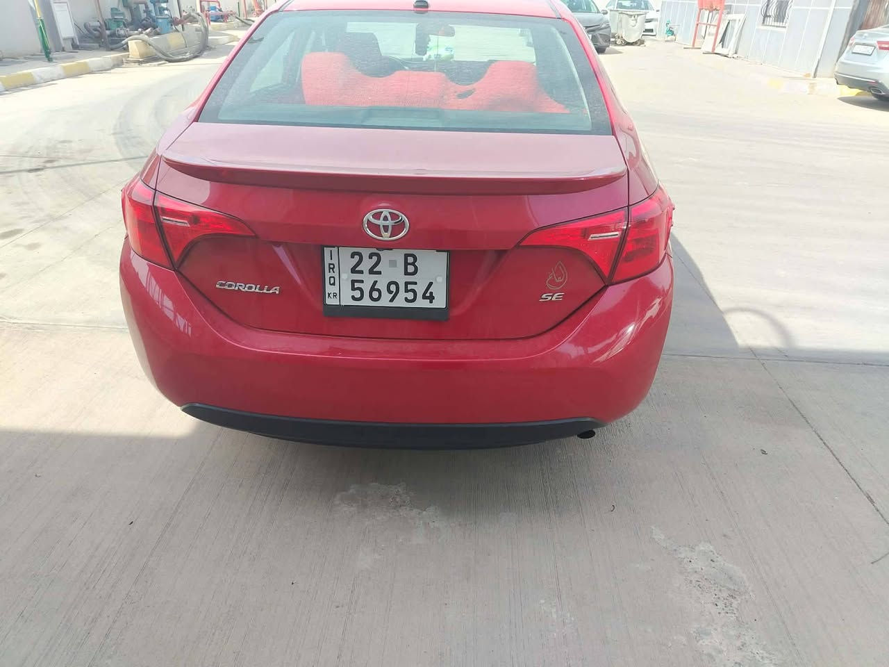 سلام عليكم
كورلا للبيع 17 se
بدون حادث. بدون صبغ. بدون تبديل
ضرر رئيس بلخارج. دعاميه اماميه مفتوح يرباكات
سنويه وأرقام جدد
144 $
***********
