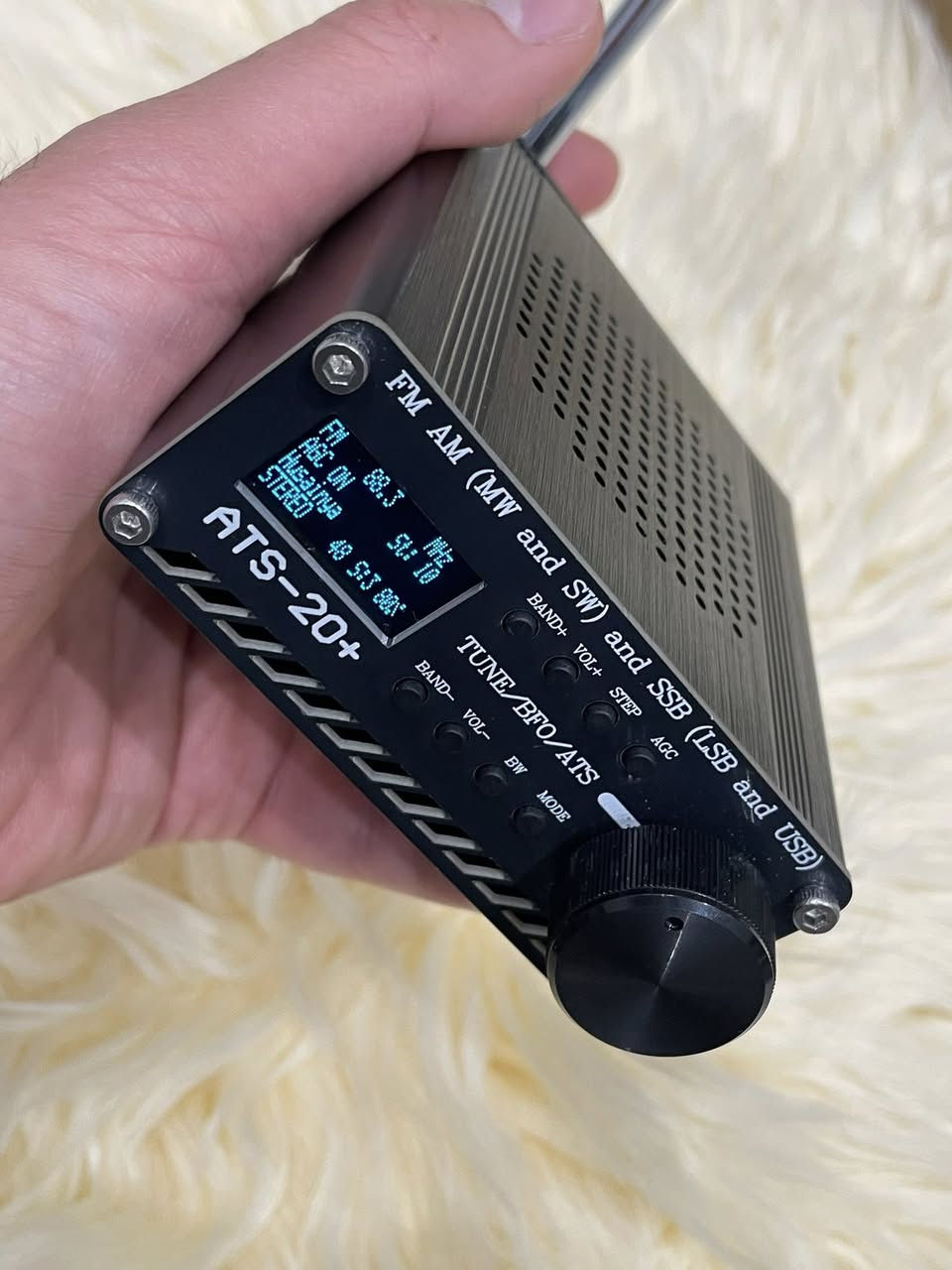 توفر من جديد راديو ATS 20 بلس 
 متعدد الموجات
شحن تايب C
للطلب و الاستفسار مراسلة الصفحة
متوفر توصيل


**إذا كنت صاحب هذا الإعلان وتريد حذفه لأي سبب، رجاءا أرسل رسالة إلى الدعم الفني**