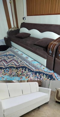 تنجيد كنبة • اختيار قماش • كلار