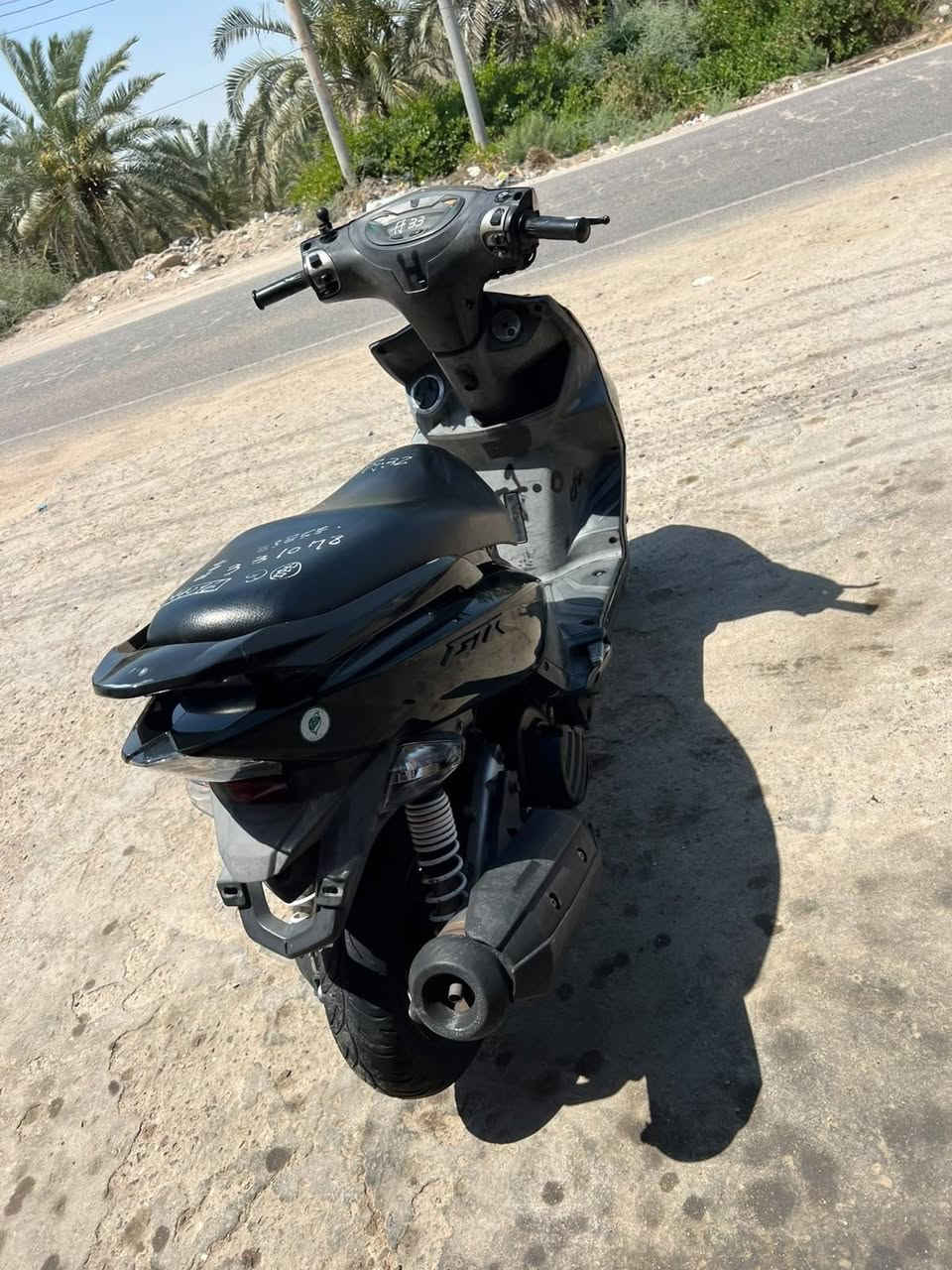 سلام عليكم جيتيار البيع دراجه نضيفه وتخبل طالعه بنص شهر الرابع بعده عل بلاده كلشي ما بيه شي  بدل ناقصه فقط واقيه  مكان البصره ابو الخصيب سعر خاص رقم هاتف ***********
