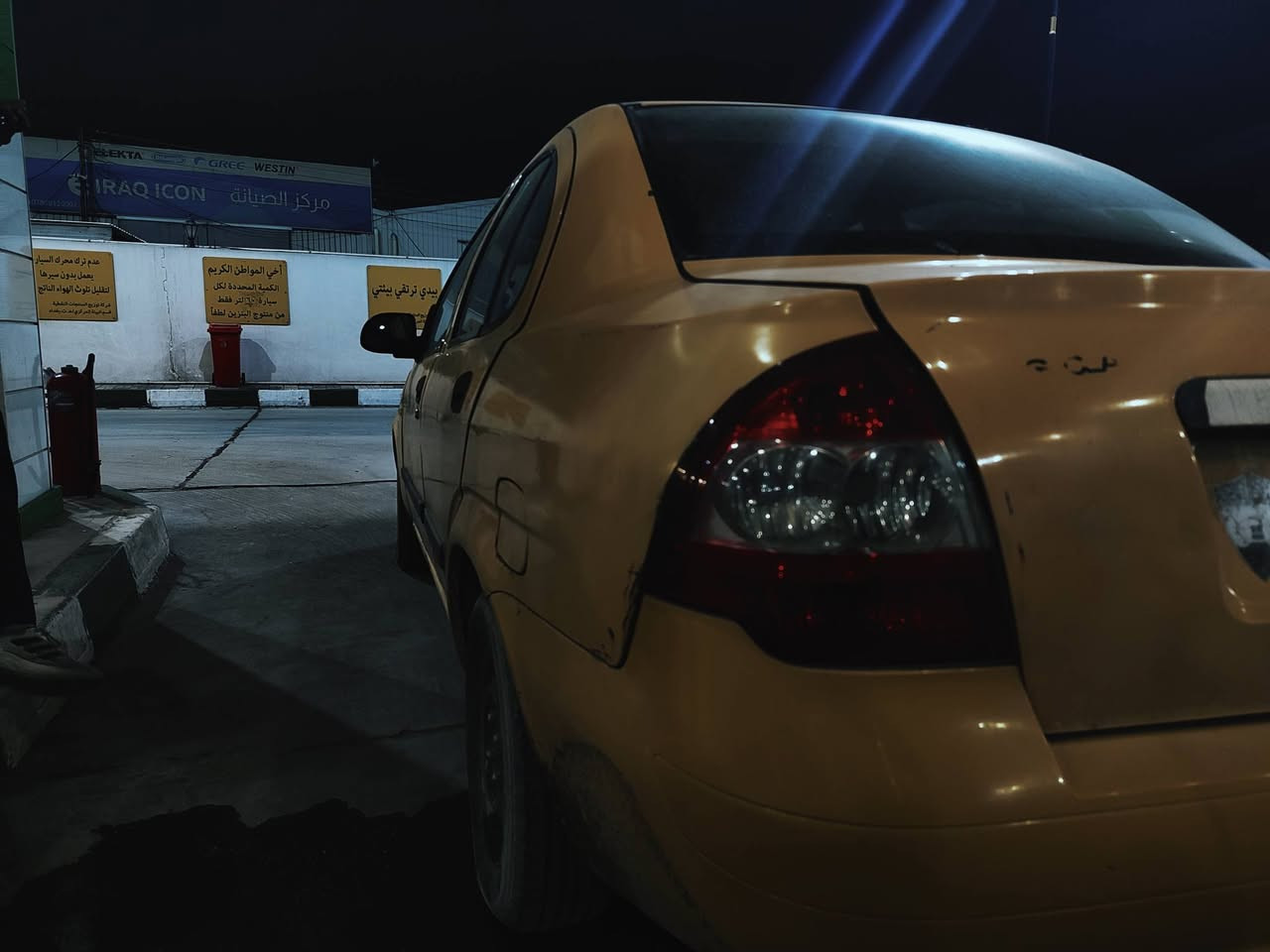 سلام عليكم 
طيبه 2015
بيها ملاحظات بسيطه
مصفره هيئه و غرامات
كهربائيات شغله
محرك كير كفاله
خياسات ما بيها
رقم بغداد باسمنه
سعرها(34)و بيها مجال 
***********
مكاني بغداد الدورة
