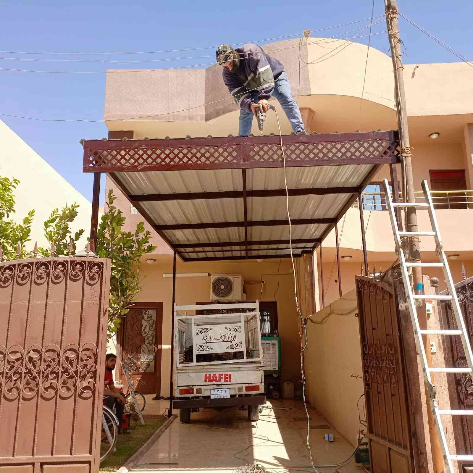 لحيم خزانات الماء متنقل في كركوك (***********) حداد متنقل متواجد في جميع أنحاء كركوك لعمل كافه انواع الحداده بأنسب الأسعار..؟؟
