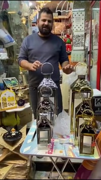 الفانوس الثلاثي • ذهبي وفضي • توصيل المحافظات