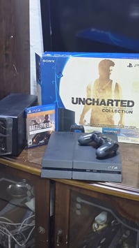 بلي 4 فور فات  نص تيرا  وياة يدة مالته + قرص بتل فيلد 1 + يو بي اس 150...