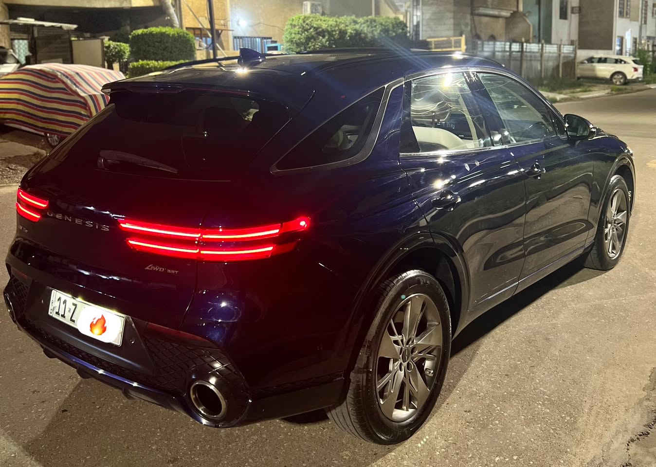 سلام عليكم
الوحش الكوري🔥
 برستيج Genesis/Gv70
موديل السيارة/2023
الممشى/ 33 الف 
رقم بغداد باسمي شخصيا 

السعر 320 ورقة 

للاتصال ***********

حادث بنيد مبدل فقط 
بدون شواصي بدون لغود شرط الفحص 

المحرك/ V6. 3.5 twin turbo 
دفع رباعي 4WD
نظافة السيارة 99‎%‎
كراسي مساج
تدفئه تبريد
تدفئه ستيرن
ماوس
وضعيات قيادة +snow/eco/sport/sport
بانوراما
كير ماوس
اناره دشبول LED
تحكم ستيرن جهتين
قطعتين تبريد
صندوك كهرباء
سستم صوت
كراسي كهرباء خزن ميموري
Auto hold
5 كاميرات
منافذ usb
 شاشه كبيره car play
شفتات ستيرن
نظام منحدرات
LED نهاري
اطفاء تلقائي عند الوقوف
هاند بريك بصمه
حساسات اماميه
حساسات خلفيه
حساسات جانبيه
اشاير بالمري
قيادة تلقائيه
وقوف تلقائي
رادار بالمري 
رادار امامي
رادار خلفي
وبعد بيها مواصفات هواااايييي

السياره فول مواصفات 1/1
