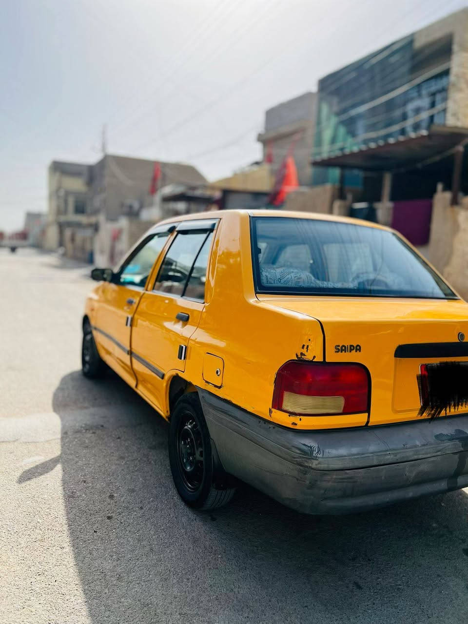 سلام عليكم سايبة 2018 رقم بغداد 
وتحويل مصفرة هيءة وغرامات 
قطرة صبق ما بيها ما عدة ضربة بل جاملغ وراجعة بارد مكينه بيها بخار 
كير مكفول باتري جديد صدر امامي خلفي السيارة جاهزة تشتغل ومشي خير من الله شواصي مصلحات شاشة السعر 30 مكاني بغداد العبيدي ***********
