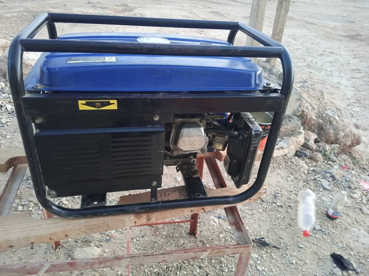 السلام عليكم يوجد مولد بانزين محرك نضيف شرط الفحص السعر150للاتصال ***********
